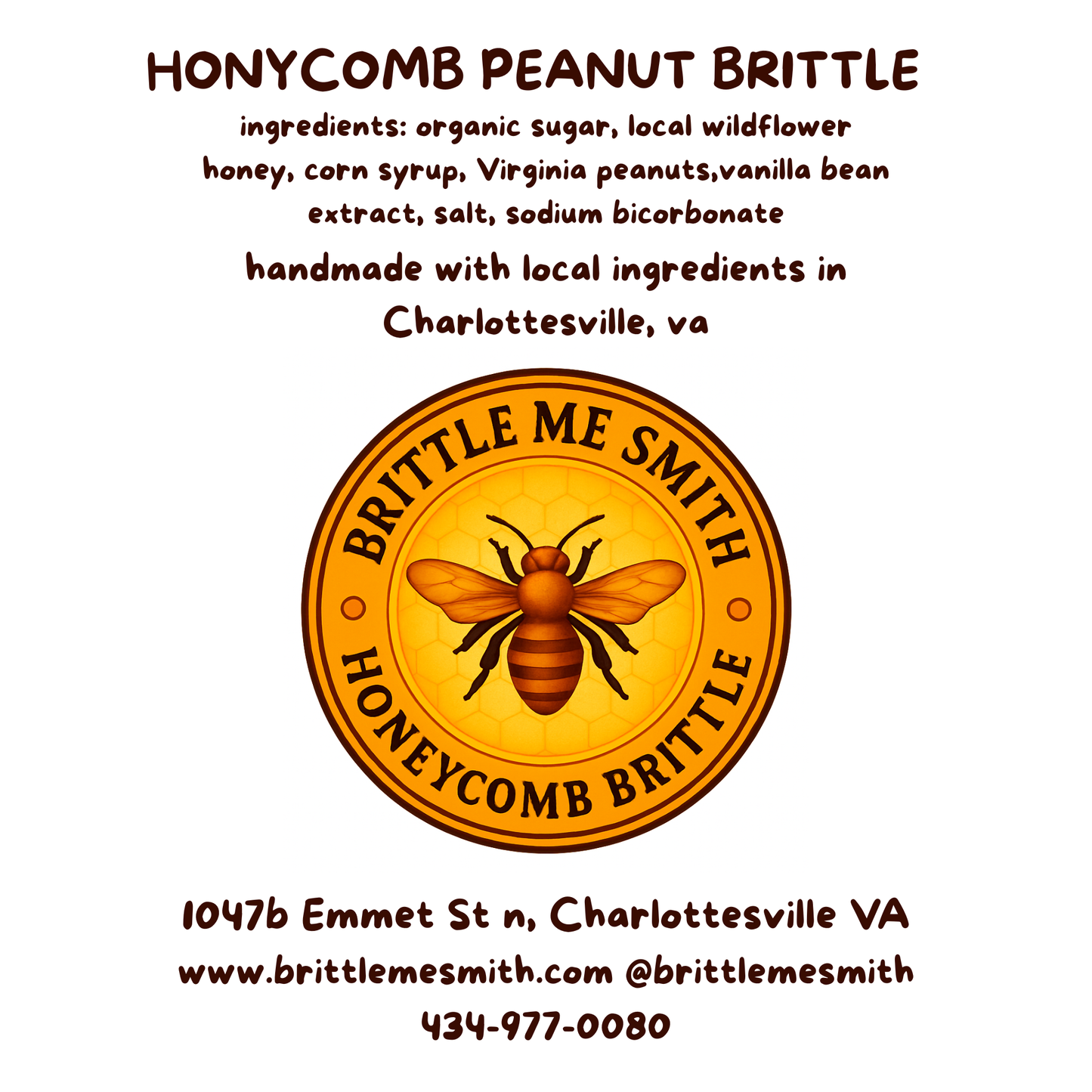 Honeycomb Peanut Brittle