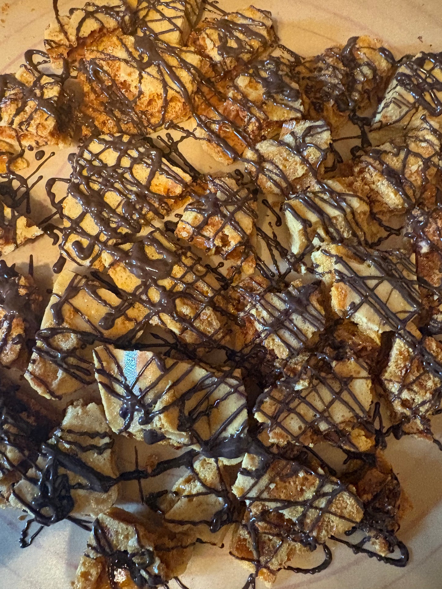 Dark Chocolate Coconut Brittle