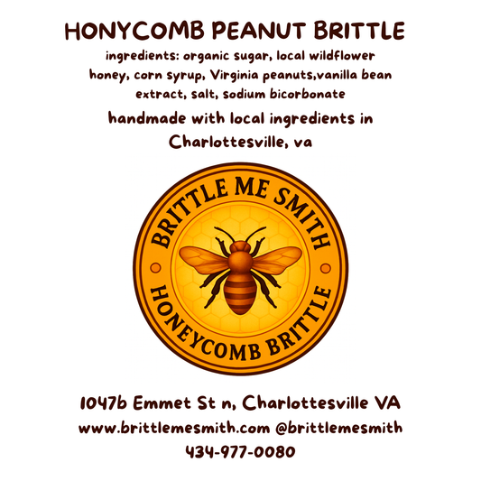 Honeycomb  Peanut Brittle