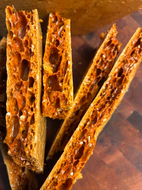 Honeycomb  Peanut Brittle