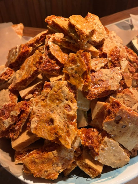 Honeycomb  Peanut Brittle